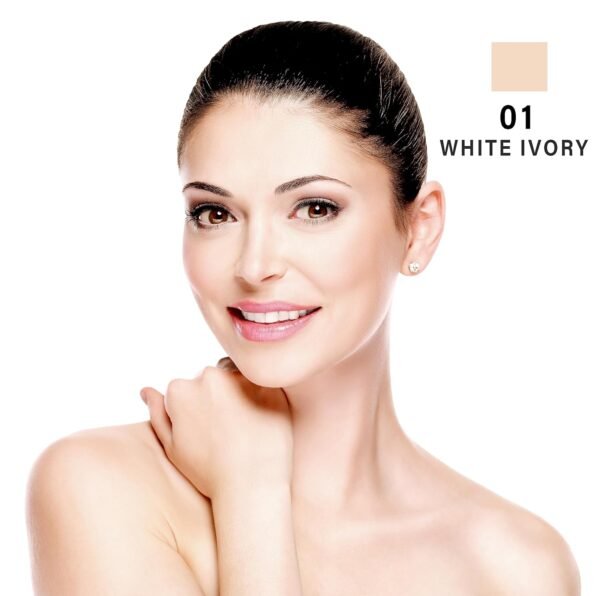 Maliao Matte HD Skin Foundation (WHITE IVORY)