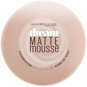 Maybelline New York Dream Matte Mousse Light Coverage Liquid Foundation For Combination Skin, Classic Ivory, 18G, Pack Of 1