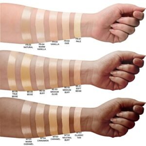 Miss Claire Professional Makeup Everyday Foundation Natural Weightless Foundation 30ml Cream (MT-05 Warm Caramel)