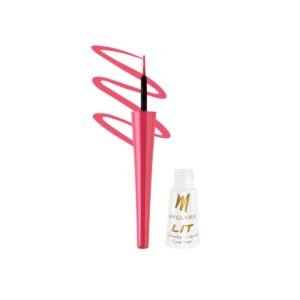 MyGlamm LIT Glossy Liquid Eyeliner-Pink Rave-3.5ml