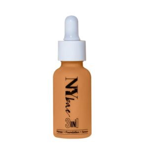 NY Bae 3 in 1 Serum Foundation with Primer | Cool Toffee 11 (30 ml) | Lightweight & Moisturizing | Buildable & Flawless Coverage | Evens Skin Tone | Glowing Korean Skin | Celeb Glow | Dewy Makeup