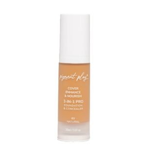 Pigment Play 3-In-1 Foundation & Concealer: Cover + Enhance + Nourish - 01 Light Natural (03 Natural)