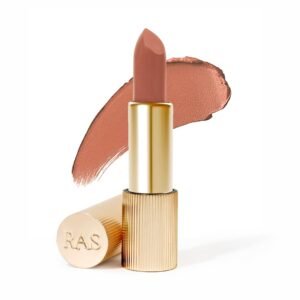 RAS Luxury Oils Lumiere Satin Matte Lipstick | 8-Hr long stay Creamy Matte, Non-Drying, Lightweight & Pigmented | Natural infusion of Argan & Avocado | Vegan, Cruelty-Free