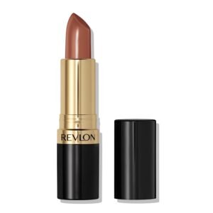 Revlon Super Lustrous |Creme Lipstick | 80% Conditioning Ingredients I Vitamin E -Whiskey Business, 4.2g