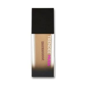 TRENDEE HUDA Professional Waterproof Oil-Free Longlasting Liquid 24-Hour Colour-True Full Coverage Foundation For All Skins Matte Finish For Women, Girls.