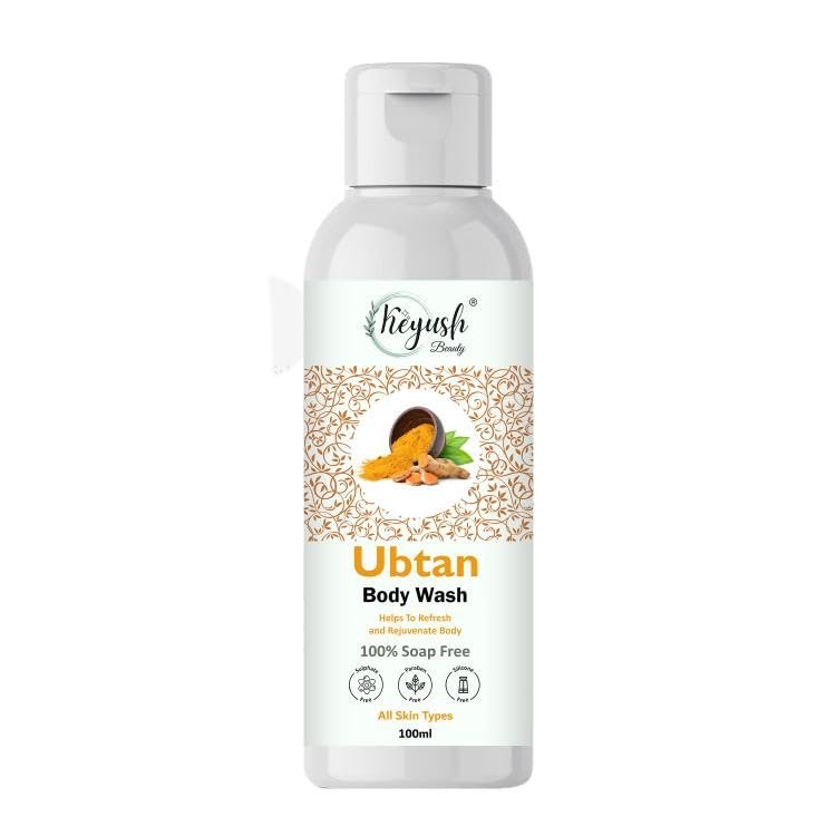 Ubtan Body Wash | Tan Removal And Glowing Skin | Fresh and Radiant Skin|For Men & Women - 100ml