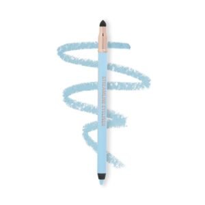 XX Revolution Makeup- Streamline Waterline- Eyeliner Pencil-Light Blue|Ultra Creamy And Pigmented Texture |Smooth And Buttery Application |Smudge Proof | Built In Smudger For Smokey Looks | 1.3Gm