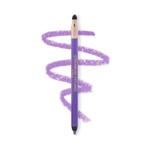 XX Revolution Streamline Waterline- Eyeliner Pencil-Purple |Ultra Creamy And Pigmented Texture |Smooth And Buttery Application |Smudge Proof | Built In Smudger For Smokey Looks | 1.3Gm