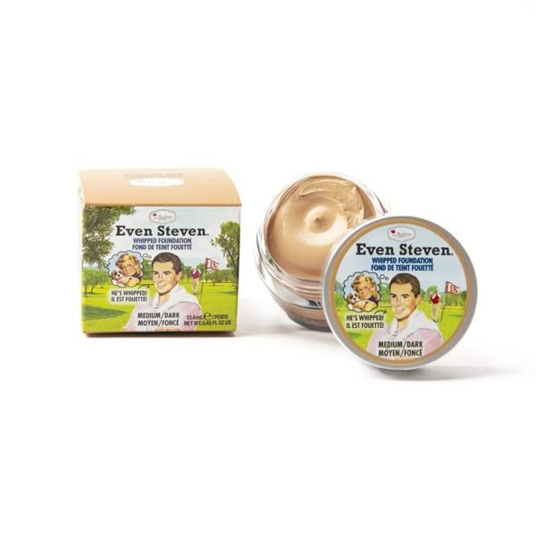 theBalm Even Steven Whipped Foundation, Medium, 13.4ml