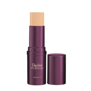 Dazller Eterna Majestique Matte Foundation Stick, Featherlight, Full Coverage, Waterproof, with SPF, 8g - Marble