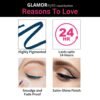 Nykaa GLAMOReyes Waterproof & Smudgeproof Coloured Liquid Eyeliner - Blue - Chaotic Calypso - Image 6