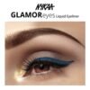 Nykaa GLAMOReyes Waterproof & Smudgeproof Coloured Liquid Eyeliner - Blue - Chaotic Calypso - Image 3