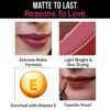Nykaa Matte to Last Liquid Lipstick (14 Jhumki, Brown) - Image 5
