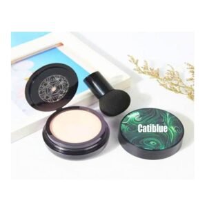Catiblue 3 in 1 CC and BB Water Proof Foundation Cream with Air Cushion Mushroom - 20Gram