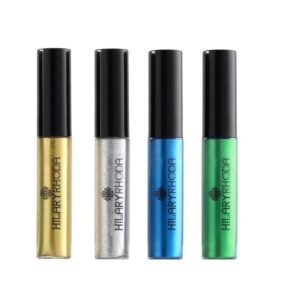 Glitter Liquid Eye Liner Pack of 4 (Gold, Silver, Blue, Green)