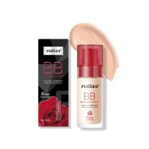Maliao BB Blemish Balm Rose Moisture Foundation - Radiant Complexion (WHITE IVORY)