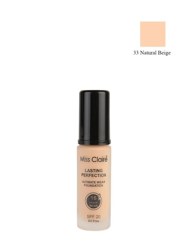 Miss Claire Ultimate Wear Foundation - 33 Natural Beige