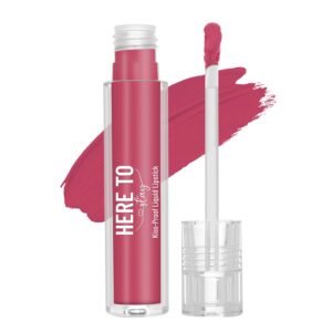 Swiss Beauty Select Here To Stay Liquid Matte Lipstick with Kiss-Proof Formula | Infused with Vitamin E | Non-Transfer, Smudgeproof | 12-18 Hrs Stay | Shade - Blush Crush, 3ml |