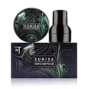 sunisa water beauty and air cc cream 100% [ORIGINAL] Matte Foundation (Beige, 30 g)